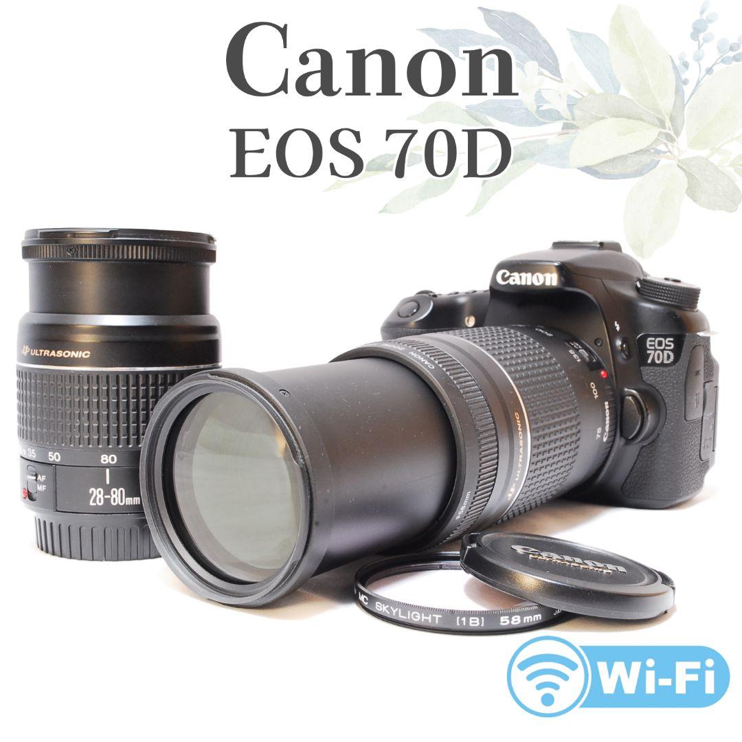 迫力の超望遠✨美品✨Canon EOS 70D✨USM ダブルレンズ 付属品充実 CANON EOS 70D ダブルズームキット 価格比較 - 価格.com