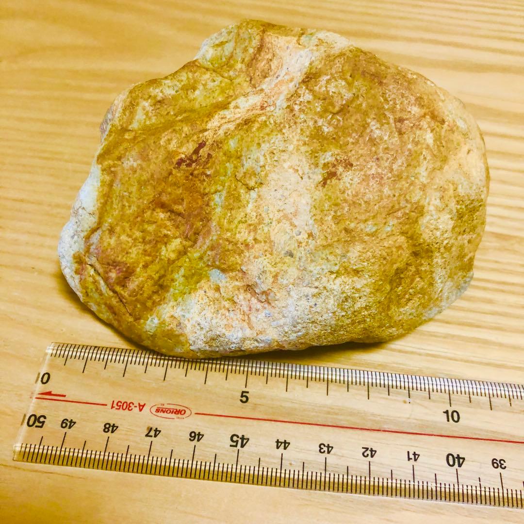 イエロージャスパー❓ 無加工 原石 天然石 碧玉 水石 鑑賞石 - メルカリ