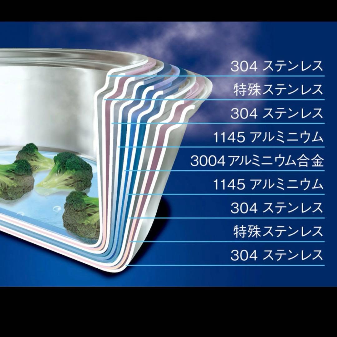 ビタクラフト　ウルトラ　両手鍋　鍋　9303 圧力鍋　IH ガス火　3.0L