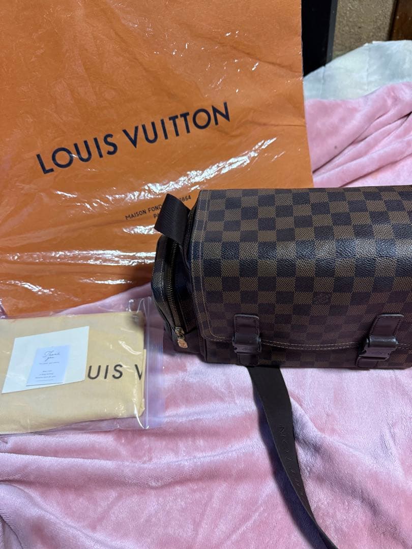 高級☆美品☆ルイヴィトン リポーター メルヴィール ダミエ ユニ