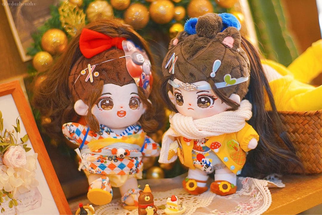 超レアな絶版品☆陳情令 肖戦 王一博 魏無羨 藍忘機 20cm着せ替え