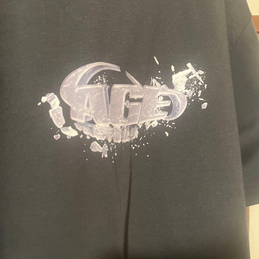 Age Factory ロゴ Tシャツ 黒 Lサイズ - メルカリ