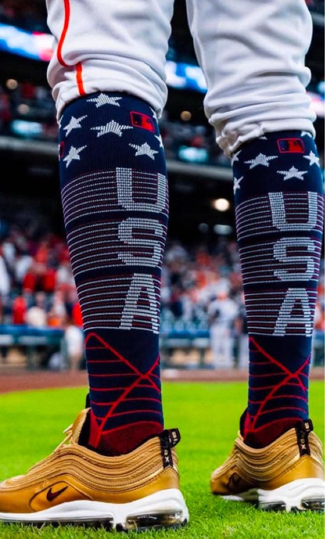 STANCE スタンス 野球 ソックス Lサイズ アメリカ 国旗 靴下 USA