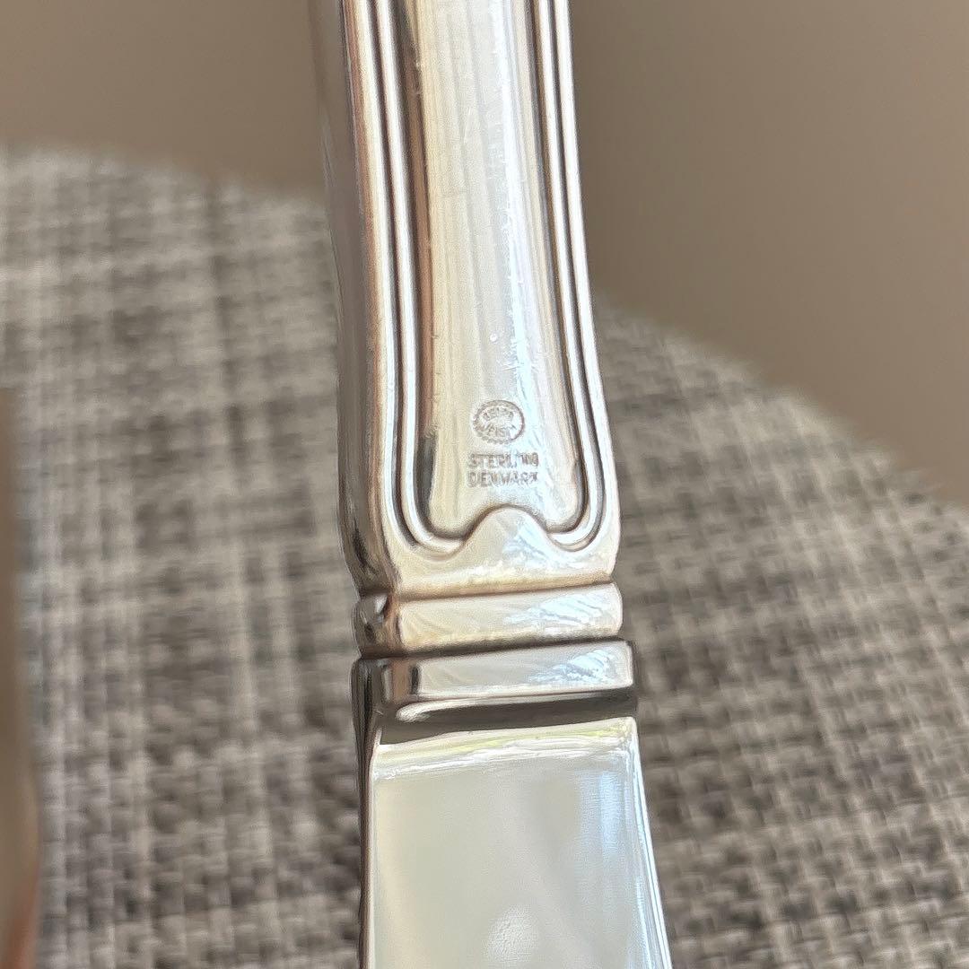 美品ジョージジェンセン☆オールドデニッシュ☆ディナーナイフ