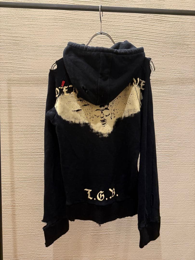 00s archive L.G.B. DEAD OR ALIVE HOODIE - メルカリ