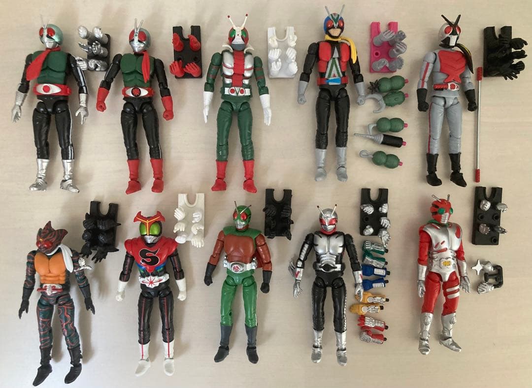 SHODO-X、掌動-XX 仮面ライダー 昭和ライダーセット - メルカリ