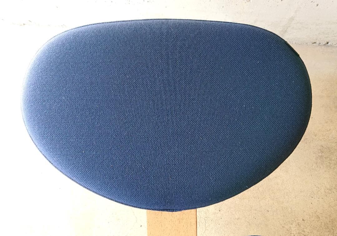 美品】サカモトハウス バランスチェアイージー ブルー(ショート