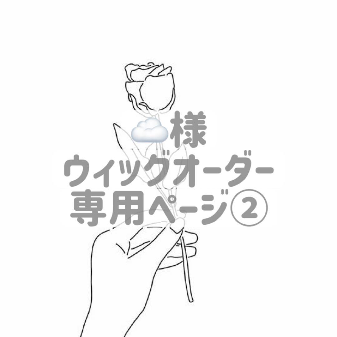 ☁️様 ウィッグオーダー 専用ページ②