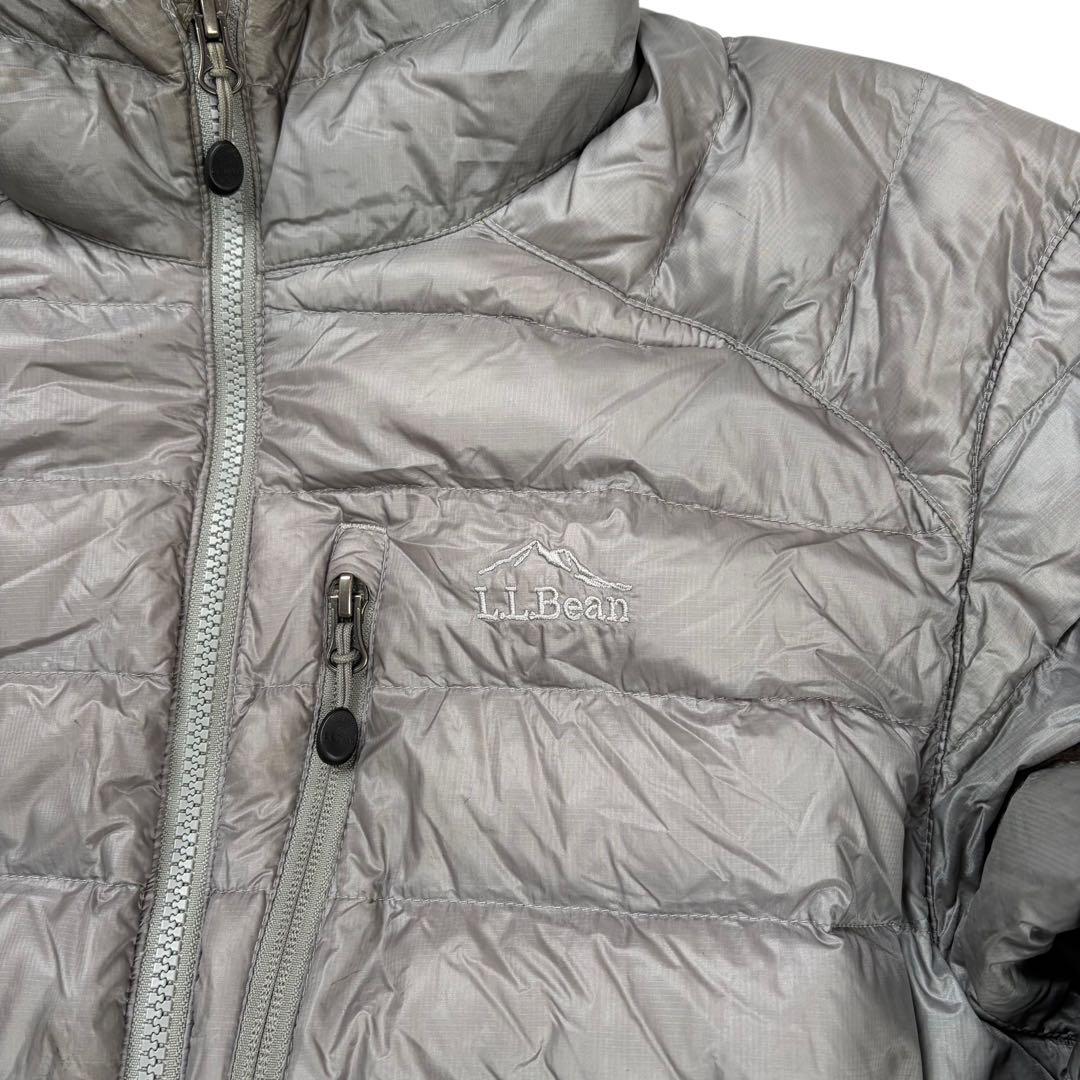 ジャケット・アウター L.L.Bean puffer hoodie gray