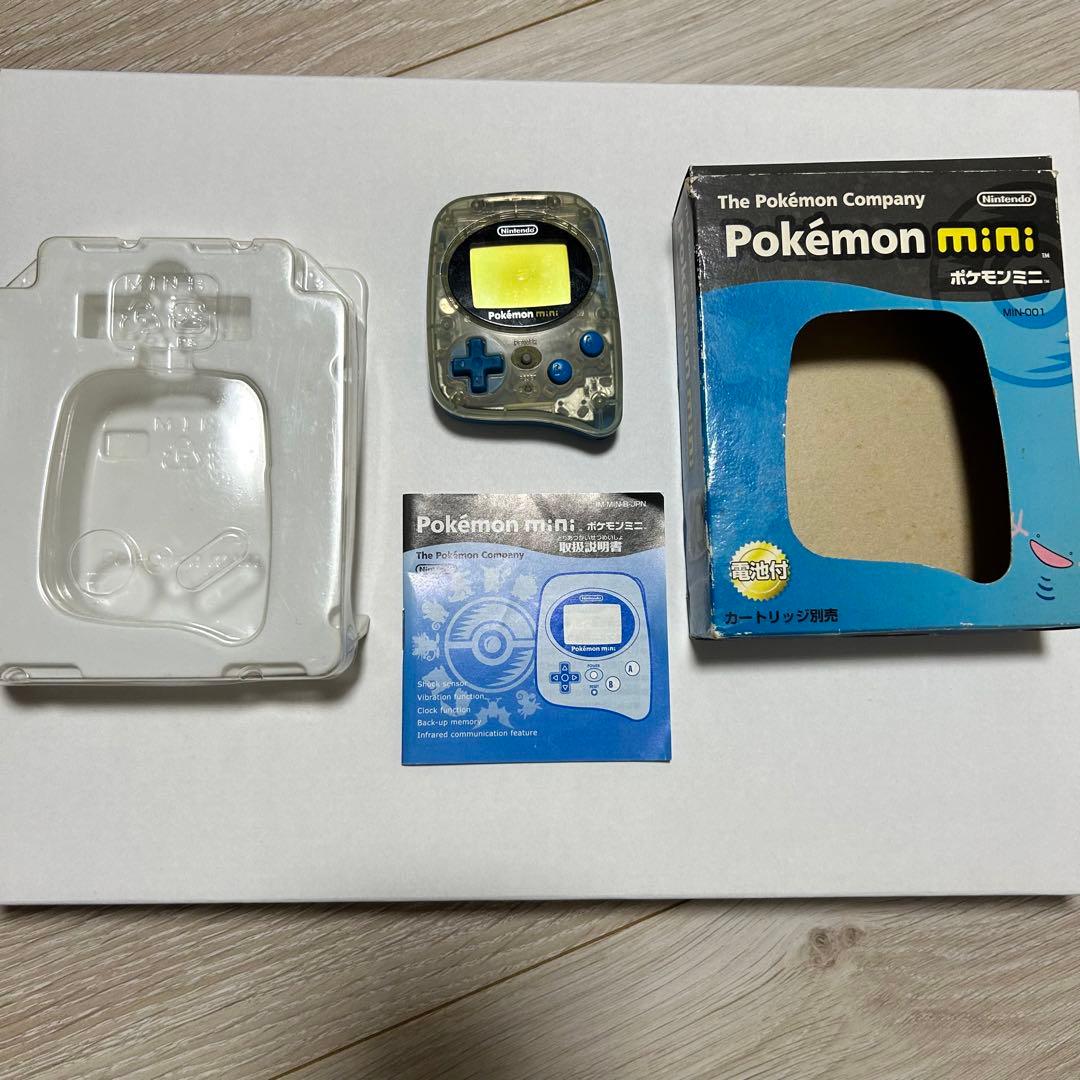 特価【ポケモンミニ】本体+カセット2つ【バラ売り不可】 - メルカリ