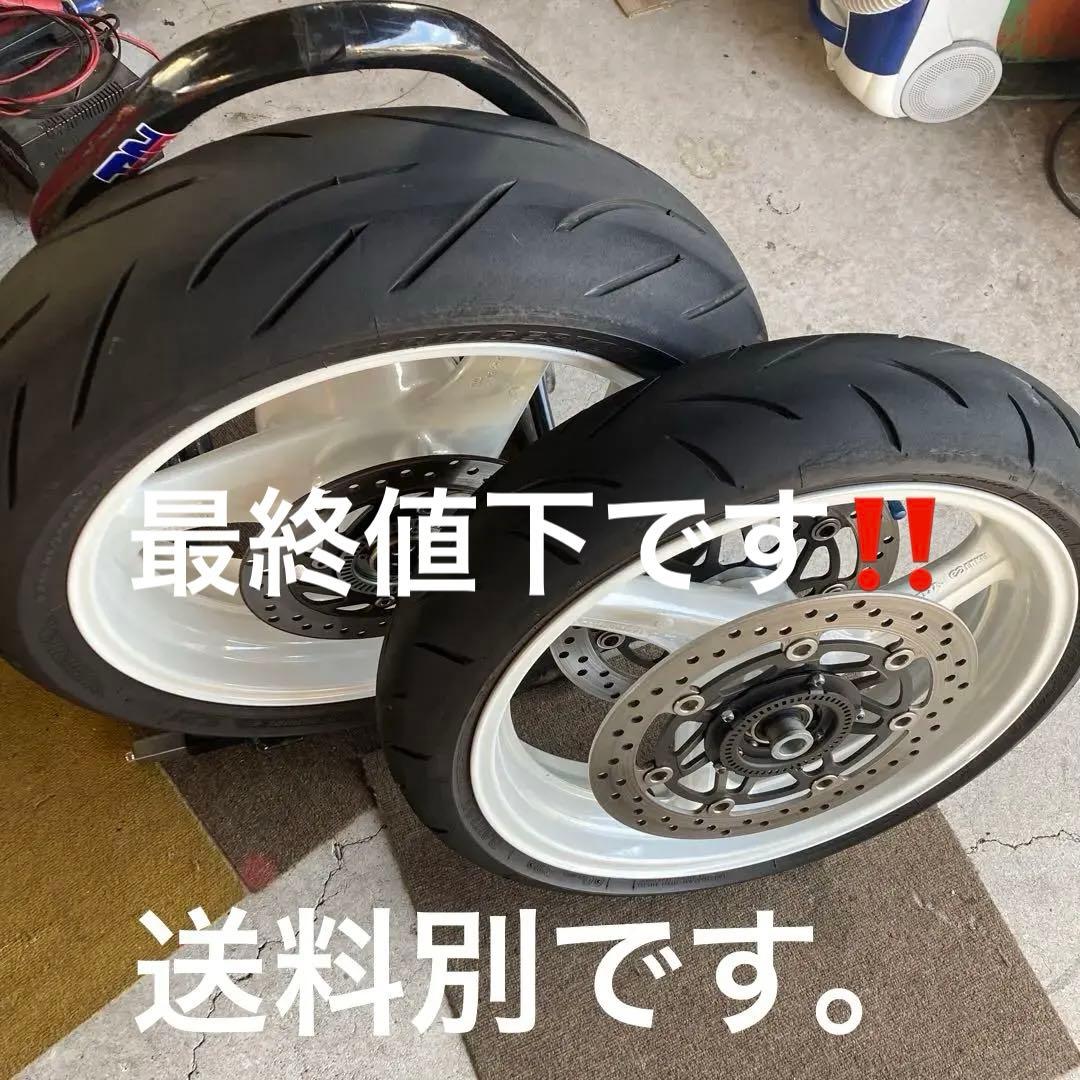 cb400sf/nc39.nc42Revo ホイール、タイヤ前後セット - メルカリ