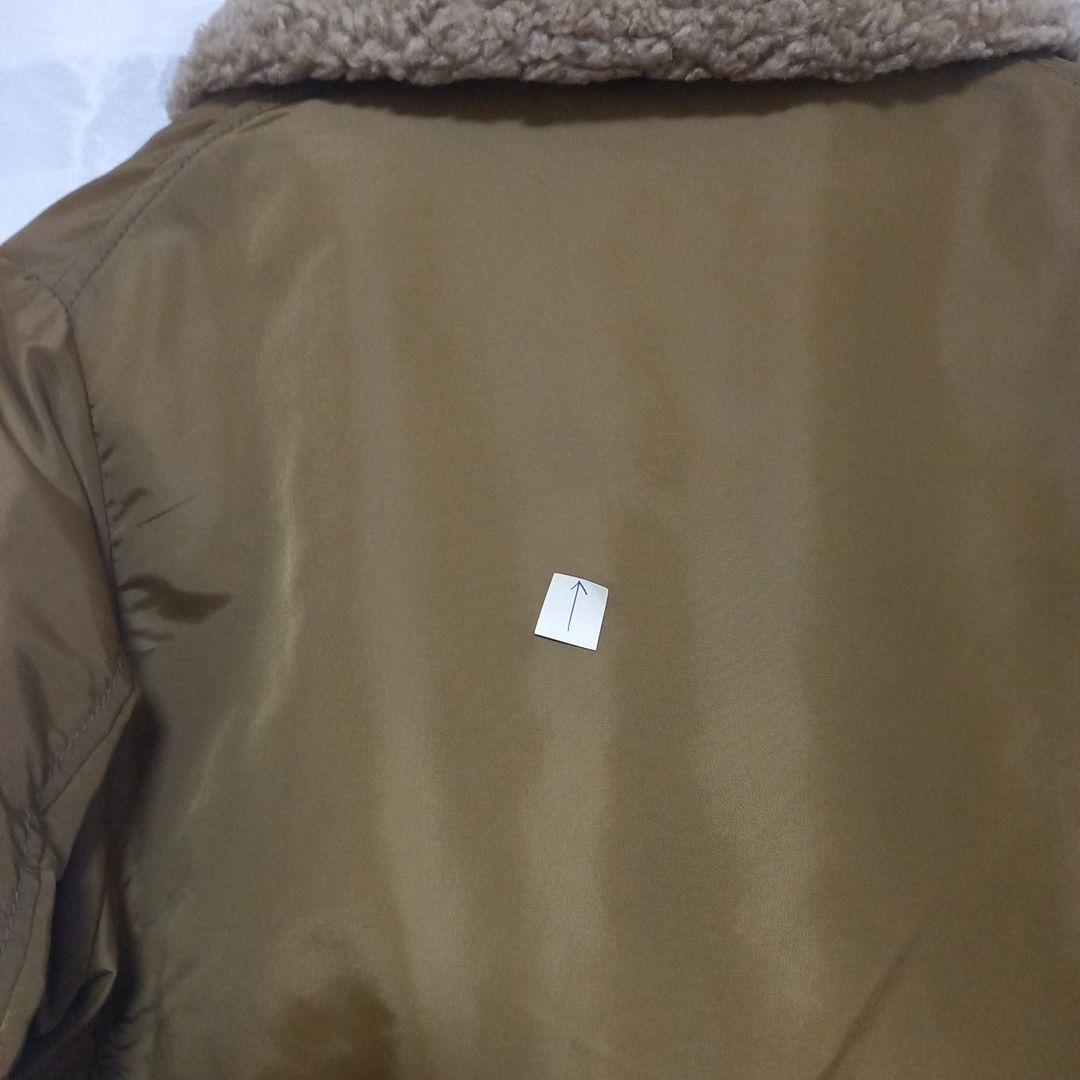 45R 45RPM ナイロン×ボア キルティング中綿コート