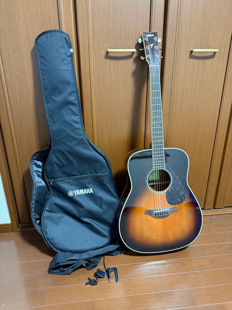 YAMAHA アコースティックギター ギターケース付き 安心と信頼の日本製YAMAHAアコースティックギターに今ならギグケースが