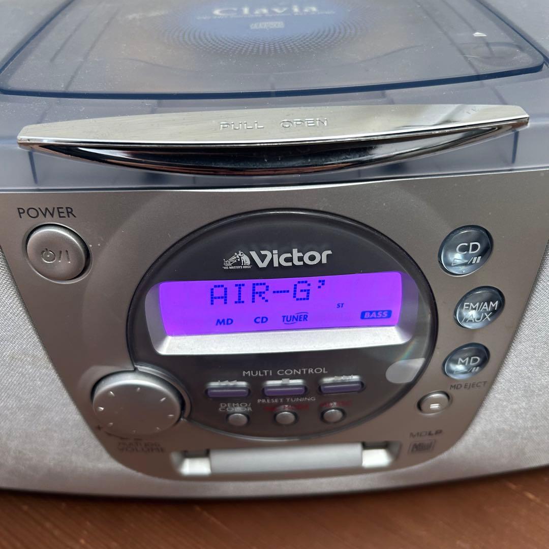 ジャンク品】お洒落Victor Clavia RD-X3MD CD/MDコンポ - メルカリ