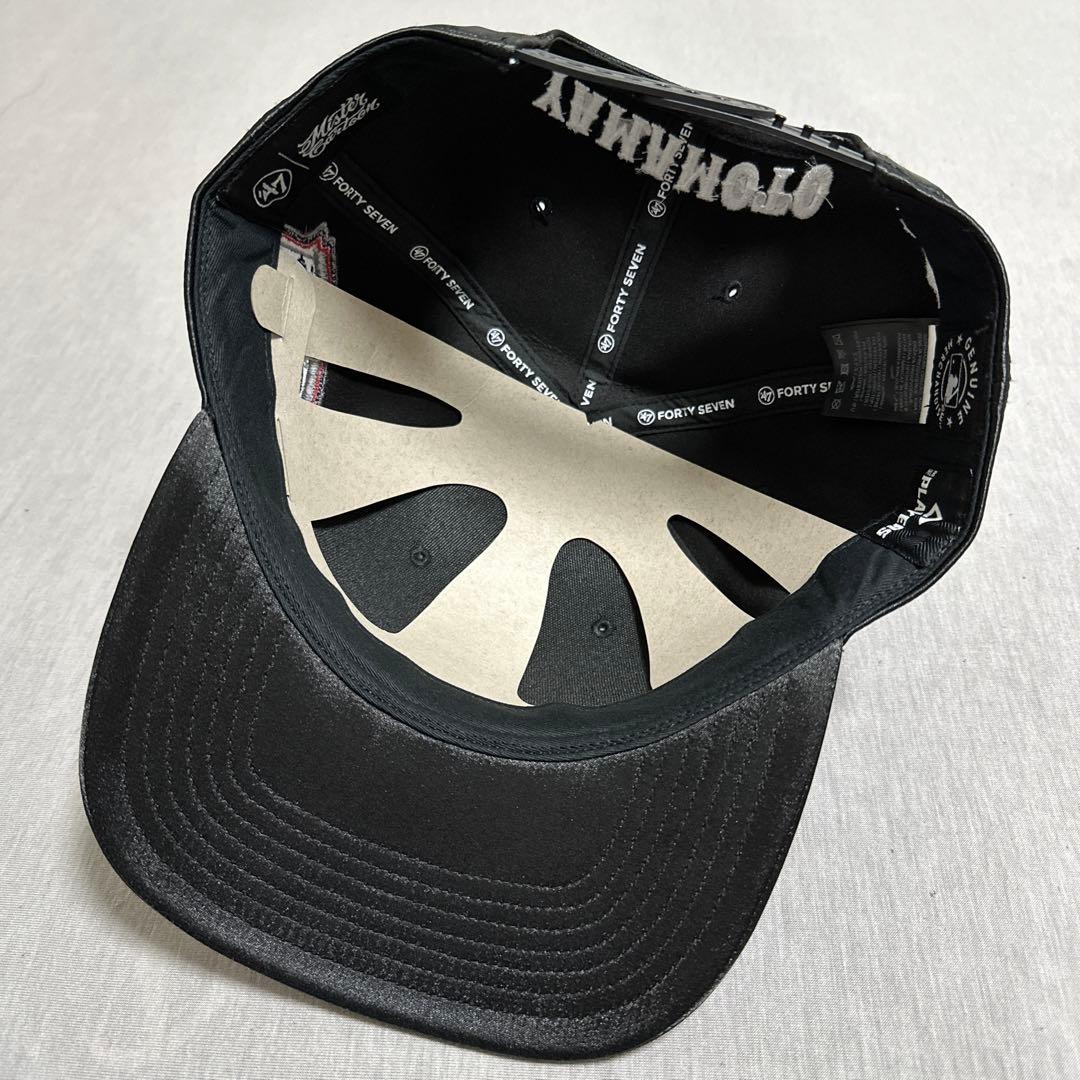 MR. CARTOON 47 コラボキャップ ブラック ドジャース 山本由伸 - メルカリ