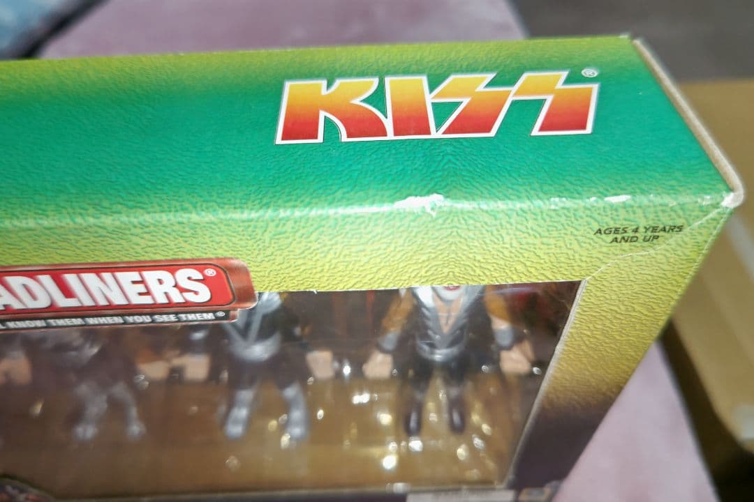 特撮 kISS SUPER -POSEABLES ROCK HEAD LINERS
