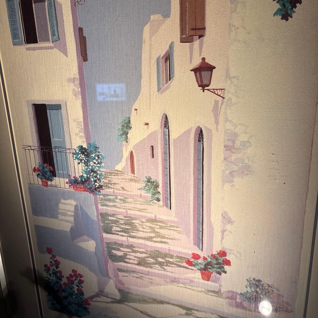 SALVO サルボ】Borgo in collina (階段)白フレーム - メルカリ