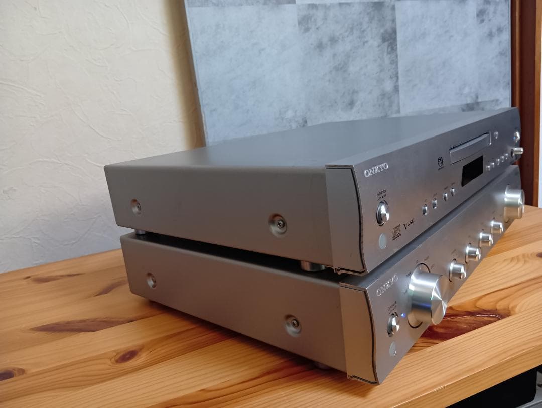 ONKYO プリメインアンプ『A-5VL』と CDプレーヤー『C-55VL』 - アンプ