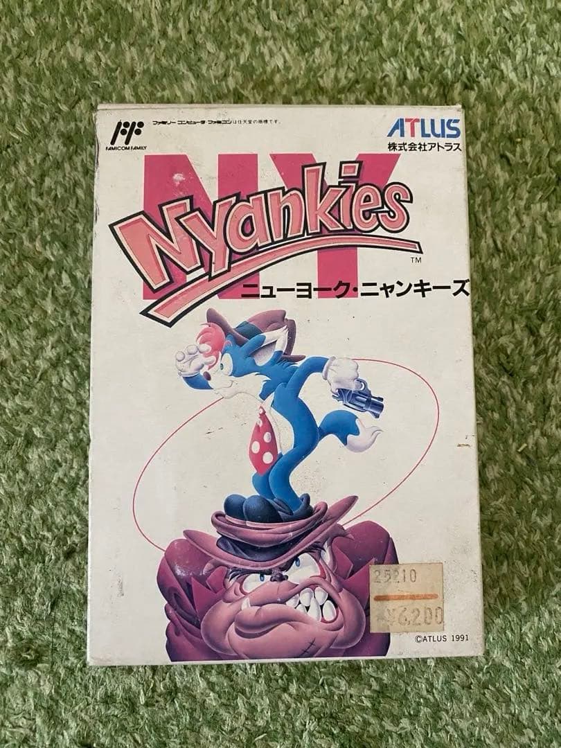 ニューヨークニャンキーズ ニューヨーク・ニャンキーズ』1991年／ファミコン - レトロゲームの