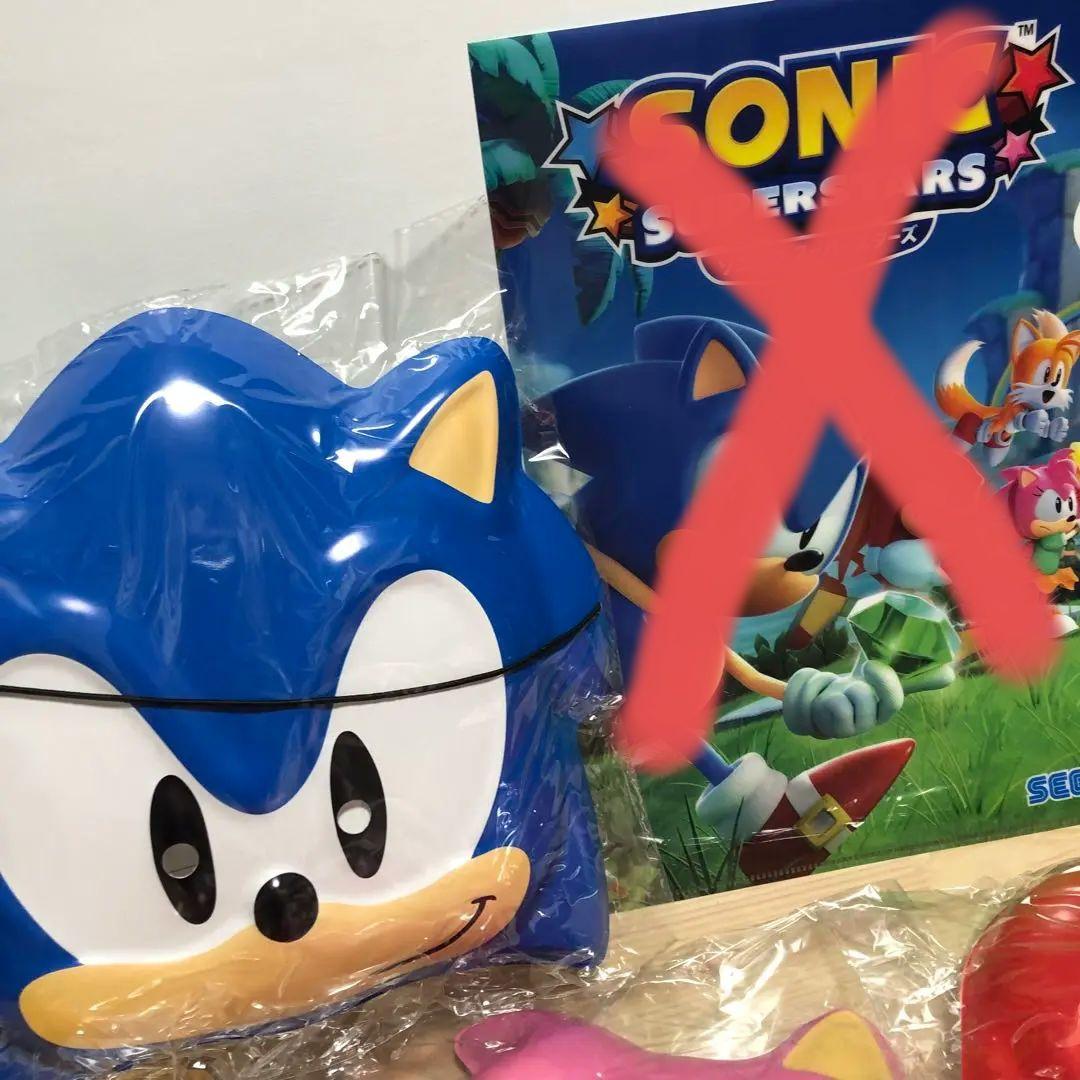 会場限定ソニック スーパースターズ お面 セット - メルカリ