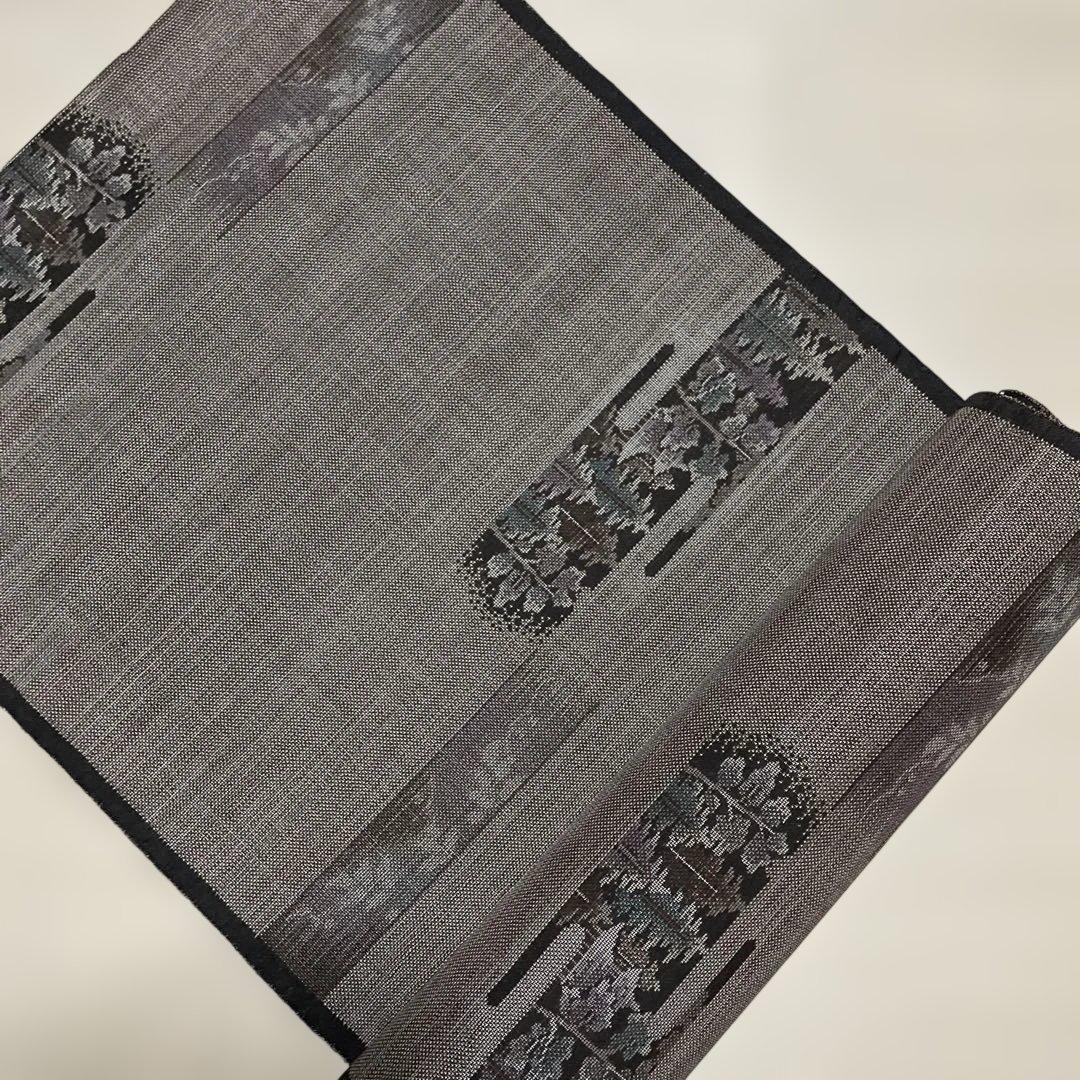 着物ワンピーステントラインロング丈《16》大島紬(龍郷柄7＆9マルキ)L〜L L