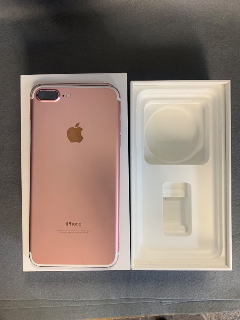美品 国内版 SIMフリー iPhone7 Plus 128GB ローズゴールド - メルカリ