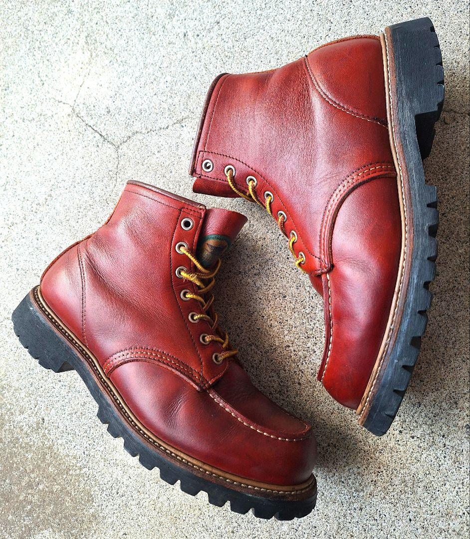 半円犬タグ レッドウィング 8175 ビブラム 8.5E 97年製