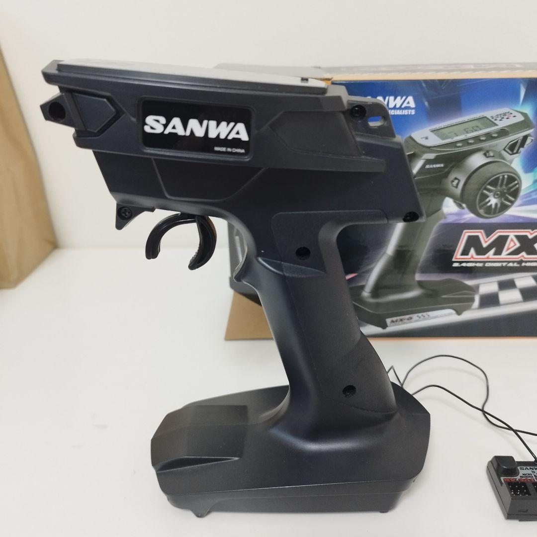 SANWA MX-6 ダブルレシーバー　ラジコン送信機 2.4GHz　美品