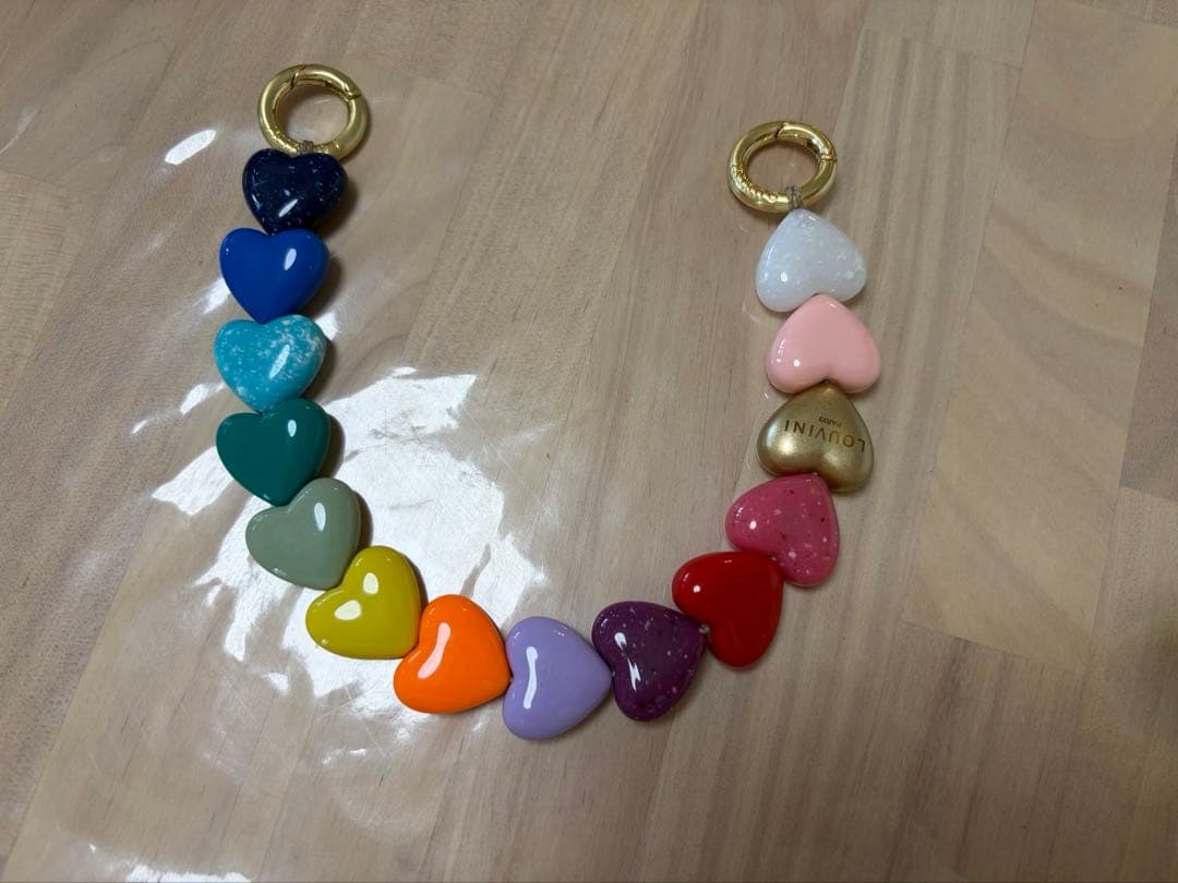 LOUVINI ルヴィニパリ ハンドストラップ PETIT CUORE - メルカリ