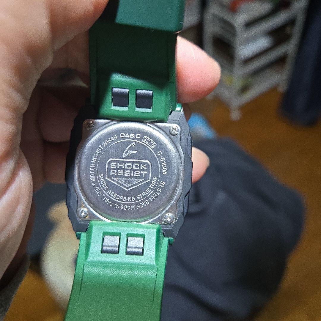 希少 G-SHOCK レアカラー G8100-00A グリーン y2k S115799751 - 時計