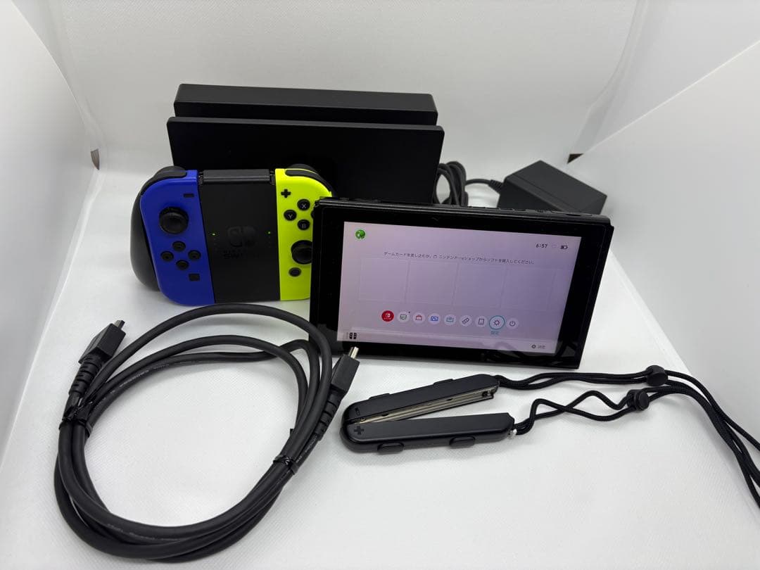 Nintendo Switch ネオンブルー/ネオンイエロー 周辺機器セット 任天堂 Joy-Con (L)/(R) HAC-A-JAPAA [ブルー/ネオンイエロー] 価格