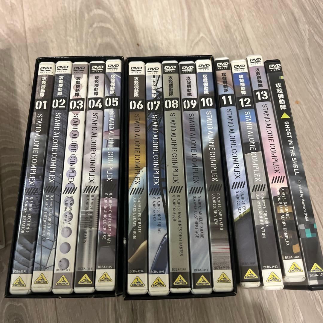 攻殻機動隊 1st 全巻 S.A.C. 2nd GIG 全巻セット 映画 27巻 - メルカリ