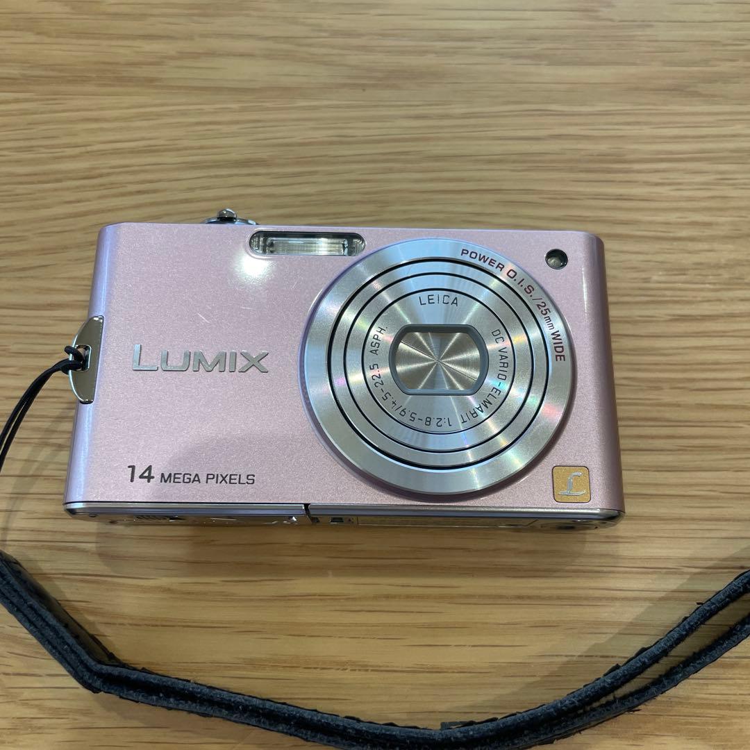 Panasonic】 動作確認済み LUMIX FX66 ピンク - メルカリ