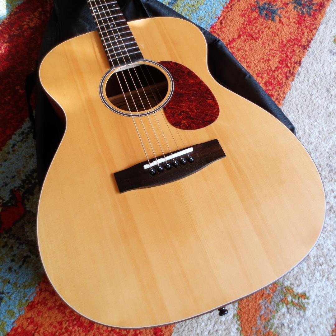 マーチン000-28を思わせるオープンギアなペグ,いい音で奏でるアコギ