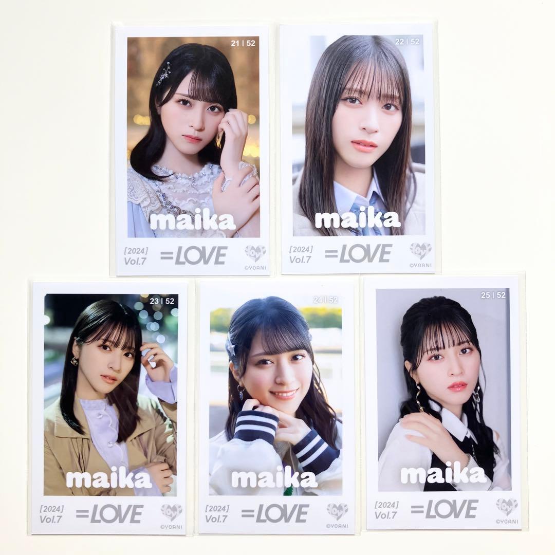 LOVE イコラブ ミニフォト Vol.7 コンプ 佐々木舞香 - メルカリ