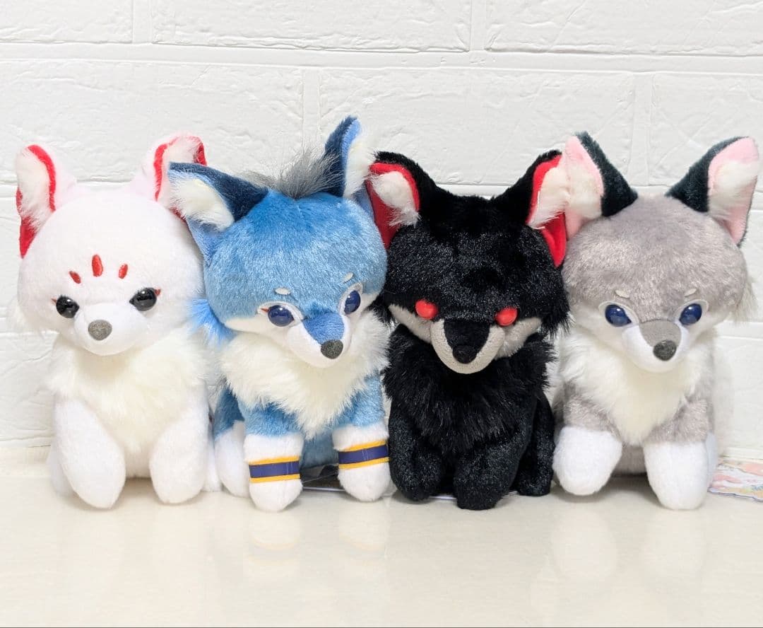 アマテラスのオオカミ ぬいぐるみ ST 全4種 コンプリートセット