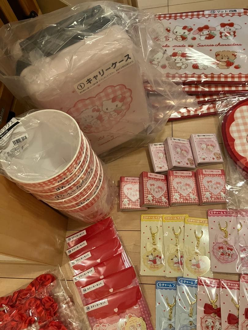 リルアラモード×サンリオキャラクターズ 当たりくじ 57個＋ラストワン