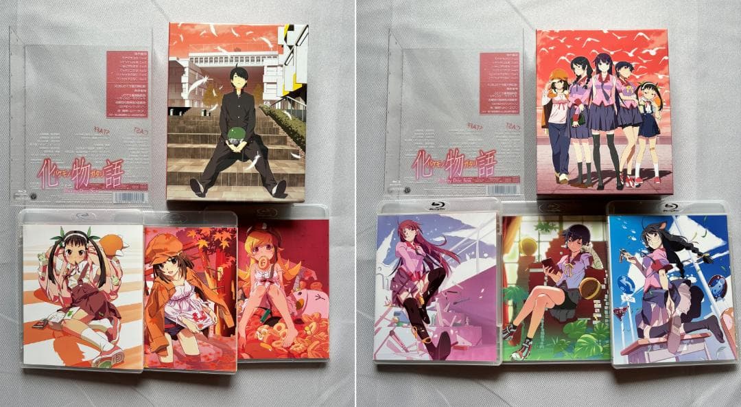 物語シリーズ　ブルーレイ　完全生産限定版　まとめ売り