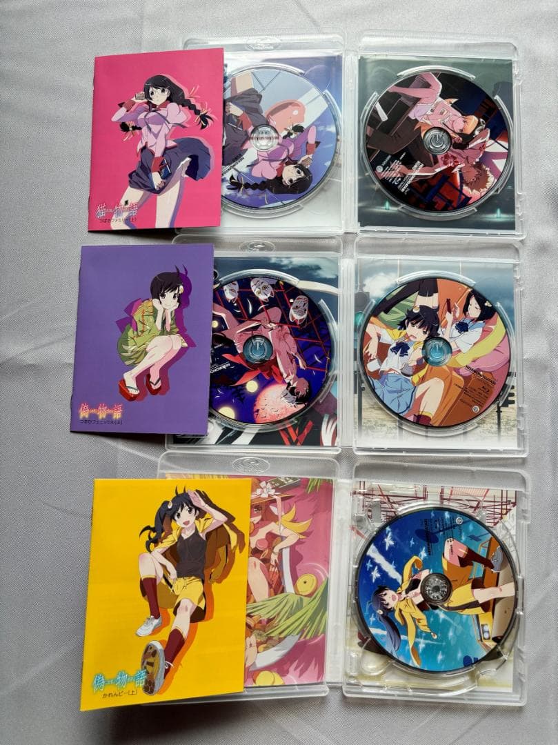 物語シリーズ　ブルーレイ　完全生産限定版　まとめ売り