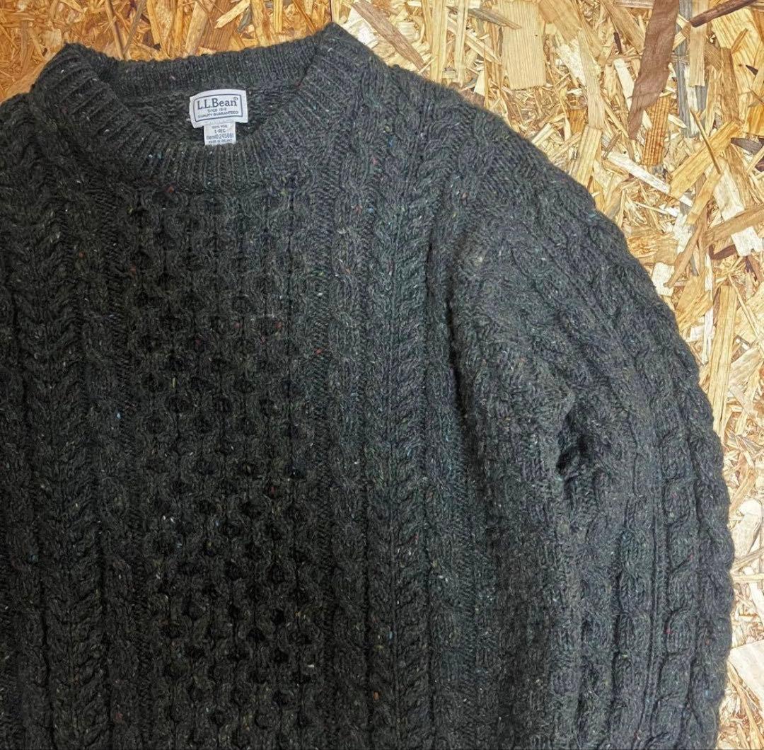 i*k様 【激レア】 90s L.L.Bean アイルランド製 ウールニット ネ