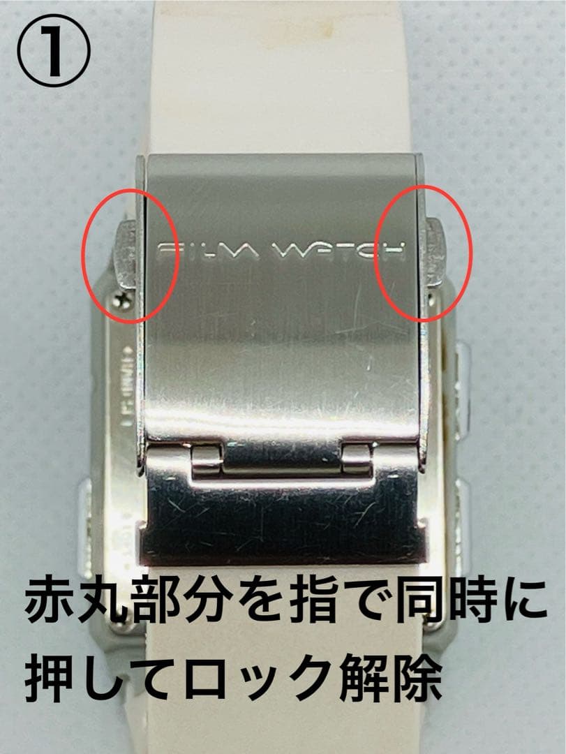 極希少】 レトロ カシオ ペラ CASIO FILM WATCH FS-03 - メルカリ