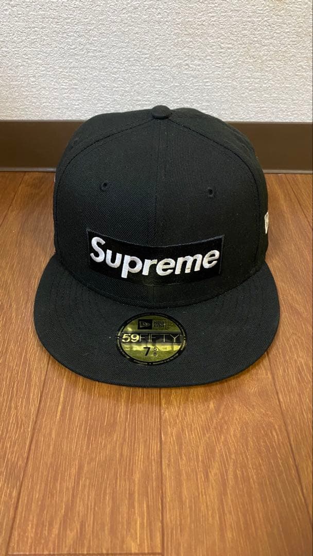 明日まで】Supreme 59FIFTY ブラックキャップ 7 5/ - メルカリ