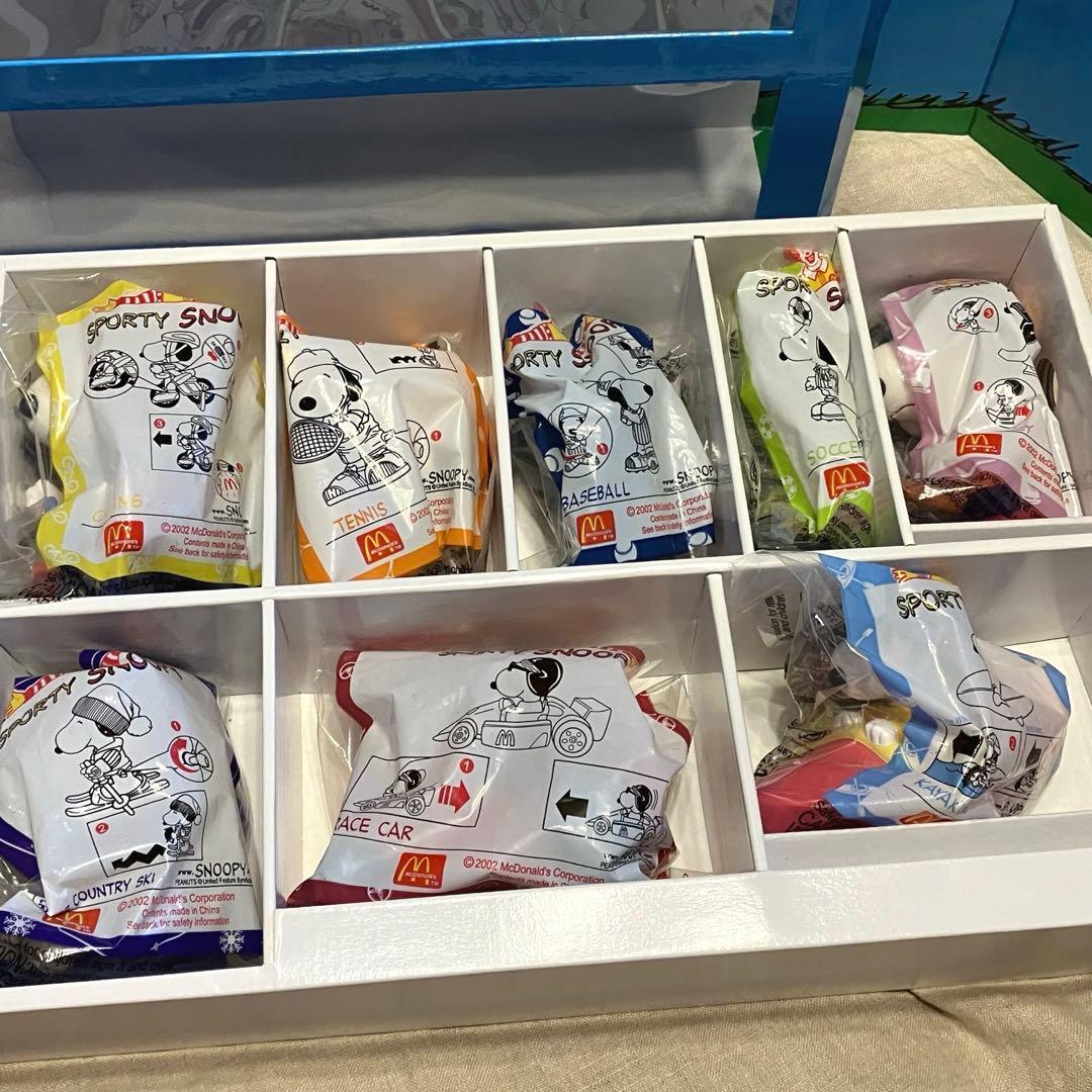 スヌーピー マクドナルド ハッピーセット スポーツシリーズ 限定BOX