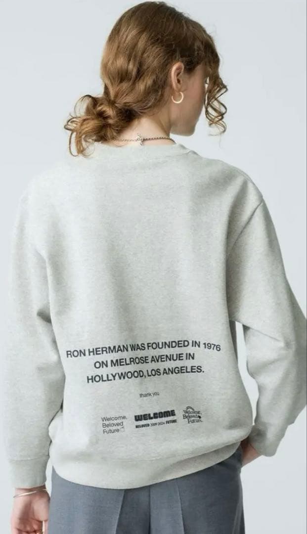 新品未使用 Ron Herman 15th Sweat Pullover - メルカリ