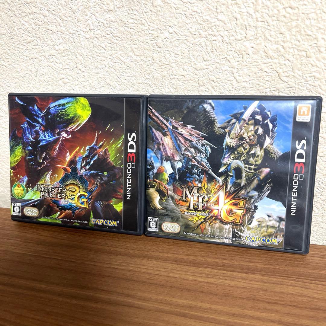 値下げ】モンスターハンター3G.4G 2点セット - メルカリ