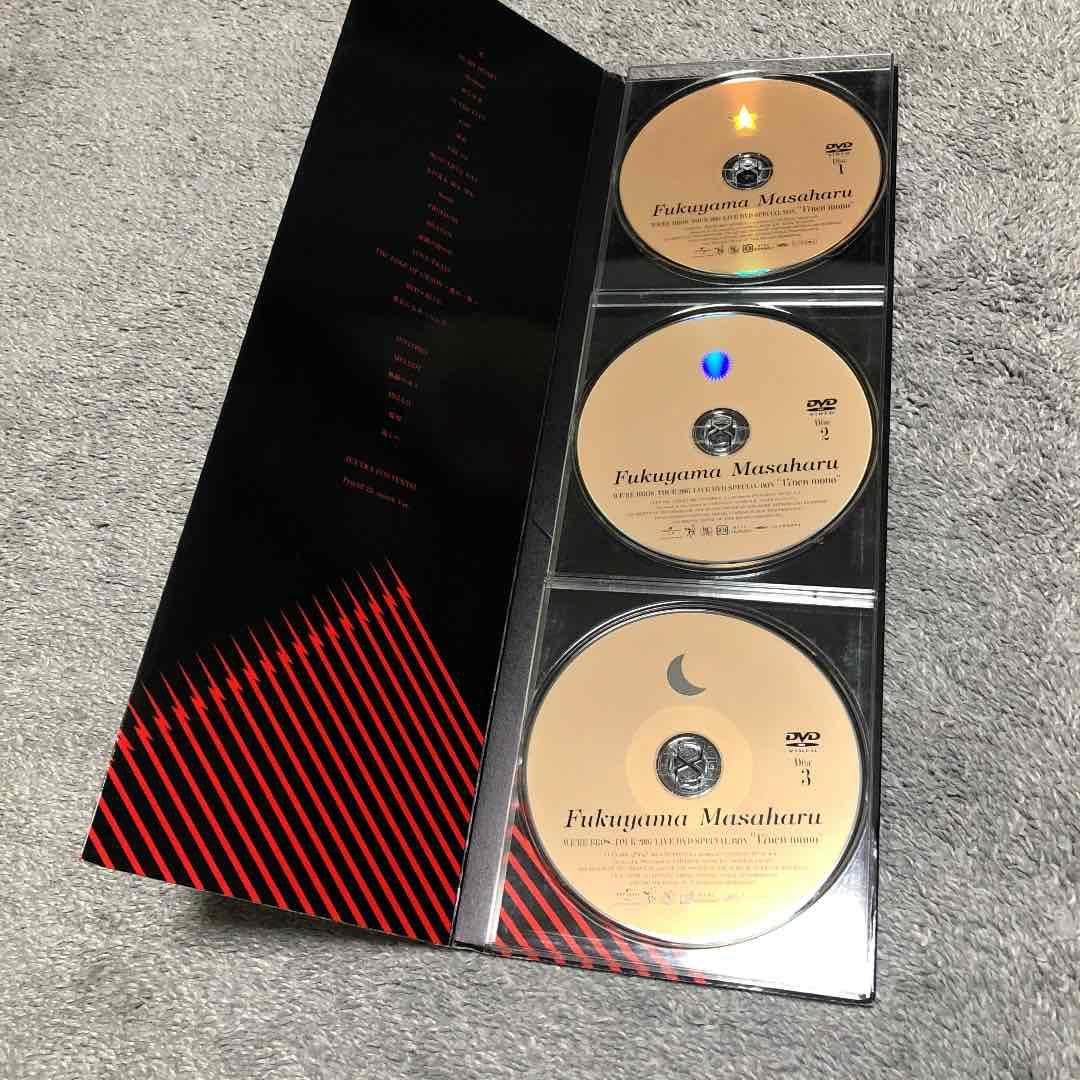 福山雅治 BROS.TOUR 2007 17 mono DVD3枚組