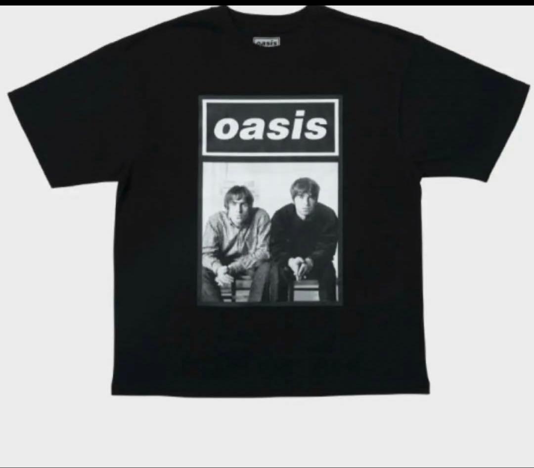 オアシス公式 oasis live '25 東京公演Tシャツ モノクロ L Tシャツ Tour Photo Mono | Oasis Live '25 JAPAN Official Online Store