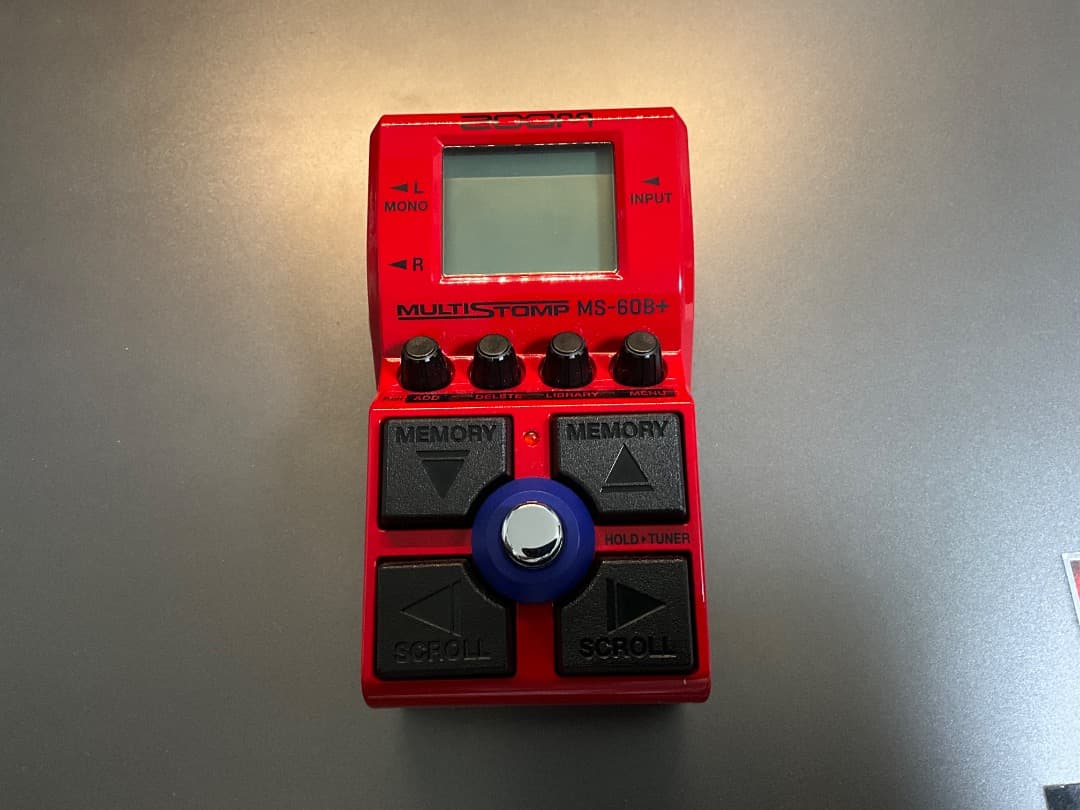 ギター ZOOM MULTISTOMP MS-60B+ Amazon.com: Zoom MS-60B+ MultiStomp Bass Effects Pedal with 95+