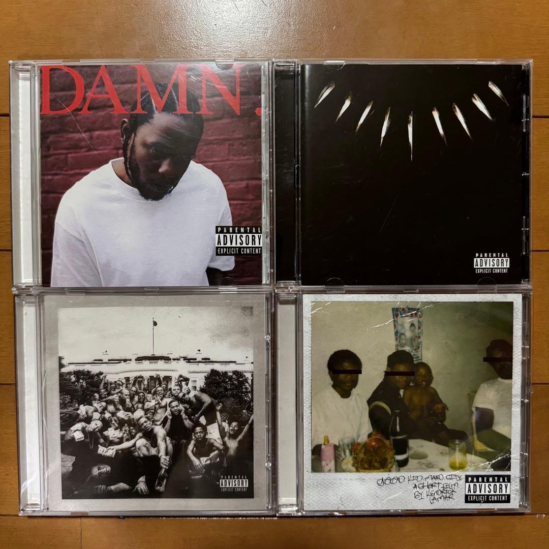4枚セット】Kendrick Lamar ケンドリックラマー CD まとめ売り - メルカリ