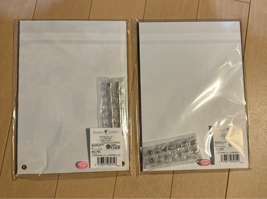 Summer Pockets アクリルプレート2種セット - メルカリ